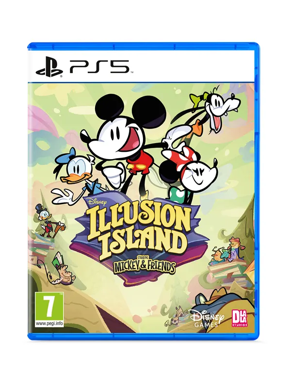 Disney Illusion Island Starring Mickey &amp; Friends - Sony PlayStation 5 - Plattformsspelare
