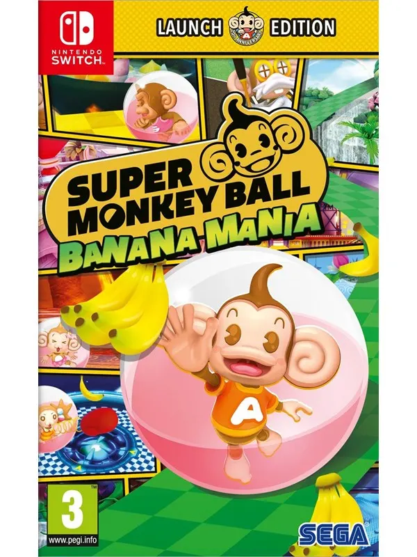 Super Monkey Ball: Banana Mania - Nintendo Switch - Plattformsspelare