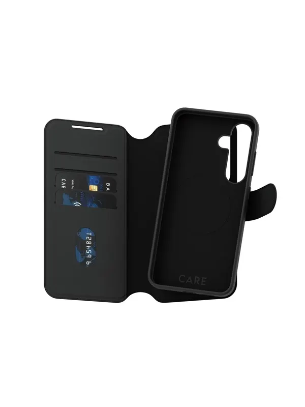 CARE by PanzerGlass Feature Case Tango Two-in-One Wallet w. QI Compatible Samsung Galaxy S25