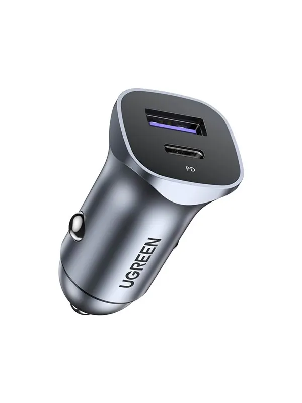 UGREEN 30w A+C Dual-Port Car Charger