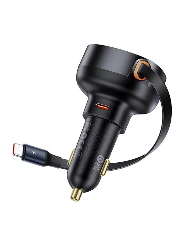 Baseus Enjoyment Pro with cable USB-C 60W (Black)