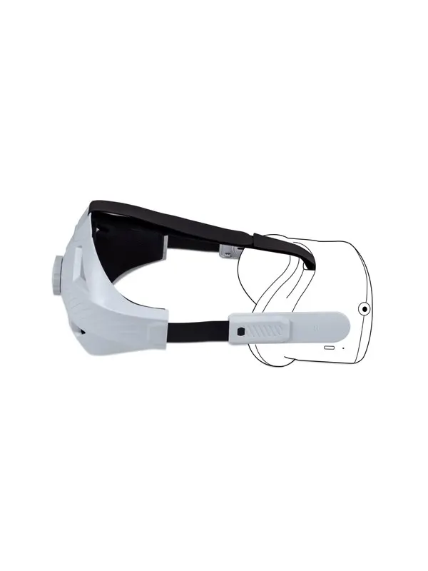BigBen Interactive Head Strap For Meta Quest 2