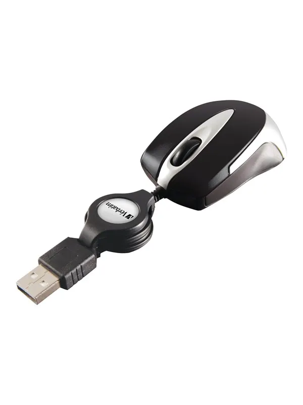 Verbatim Go Mini Travel - Mouse - Optic - Svart