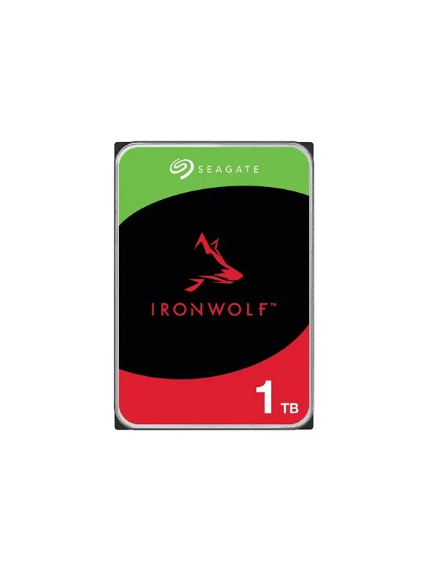Seagate IronWolf - 1TB - Hårddisk - ST1000VN008 - SATA-600 - 3,5"