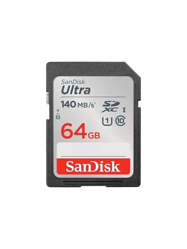 SANDISK Ultra SD - 140MB/s - 64GB