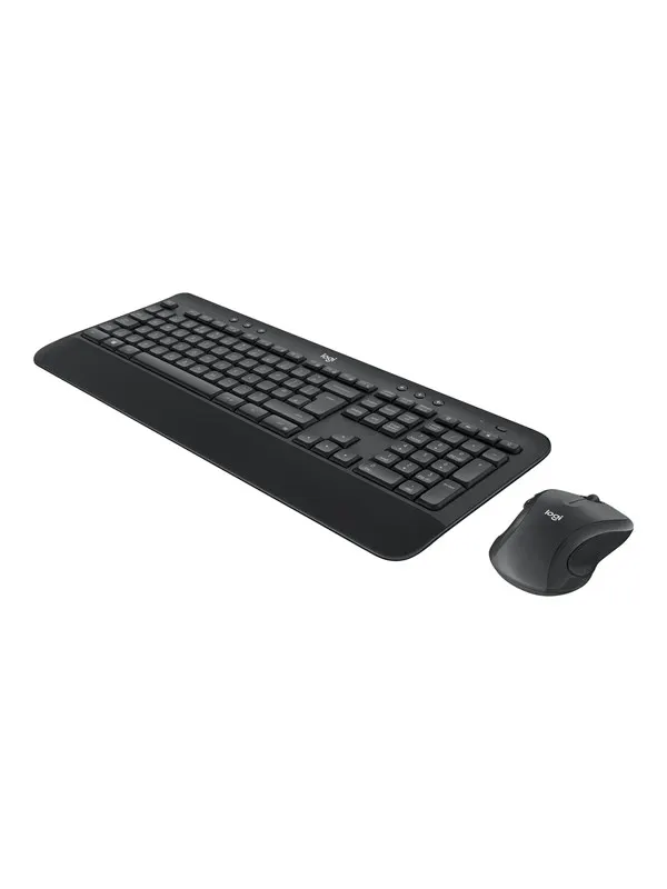 Logitech MK545 Adv Keybrd&Mouse US Intl - Tastatur & Mus set - Universal - Svart