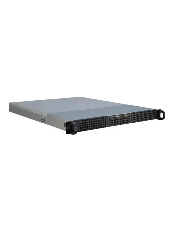 Inter-Tech IPC 1U-10265 - Chassi - Server (Rack) - Svart