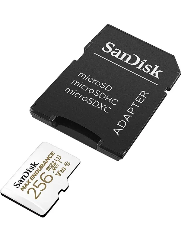 SANDISK MAX Endurance microSD/SD - 100MB/s - 256GB