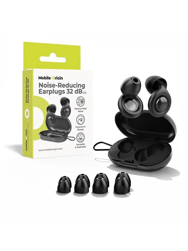 Mobile Origin EA1 Sleeping Earplugs 32 dB - Black