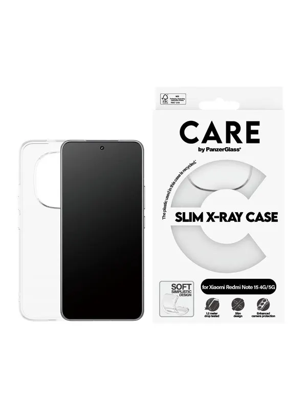 CARE by PanzerGlass X-Ray Case Xiaomi Redmi Note 15 5G | 4G
