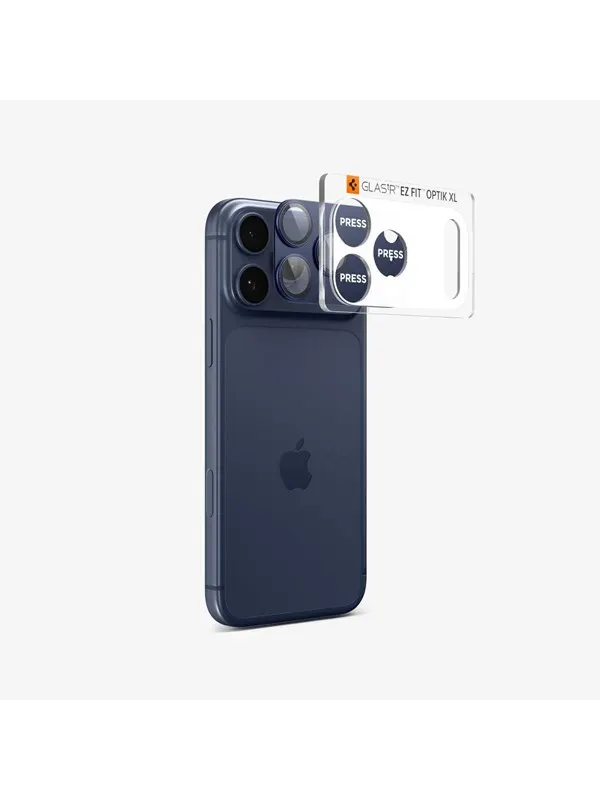 Spigen Glass tR EZ Fit Optik Pro XL 1 Pack - blue - iPhone 17 Pro Max