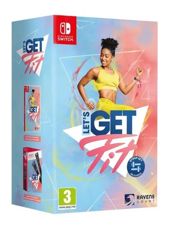 Let's Get Fit + Joy Con Straps - Nintendo Switch - Livsstil
