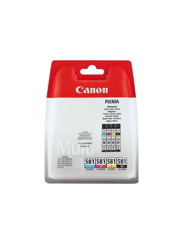 Canon CLI-581 / 2103C006 BK/C/M/Y Multi Pack