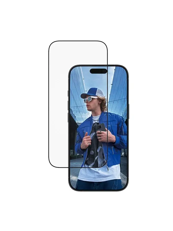 PanzerGlass Screen Protector iPhone 17 | iPhone 16 Pro | Ultra-Wide Fit w. EasyAligner