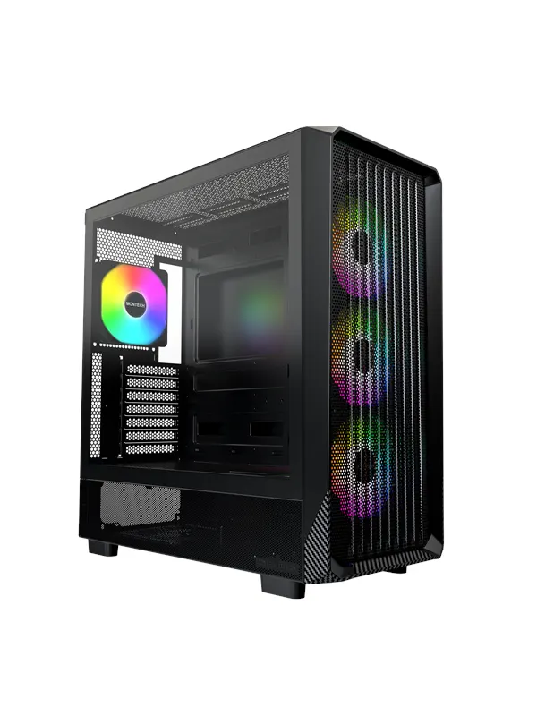 Montech X5 - Chassi - Miditower - Svart