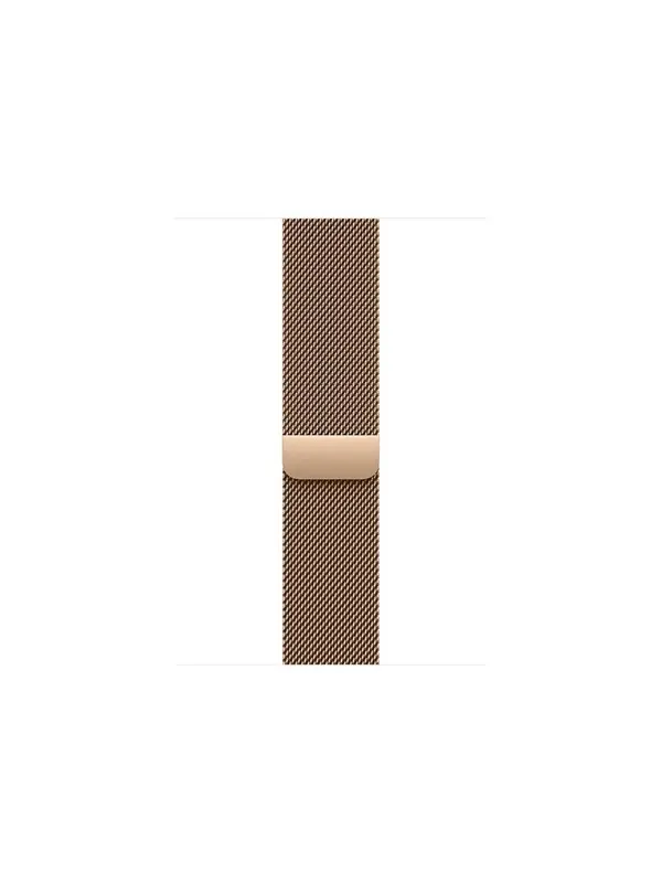 Apple 46mm Gold Milanese Loop - S/M