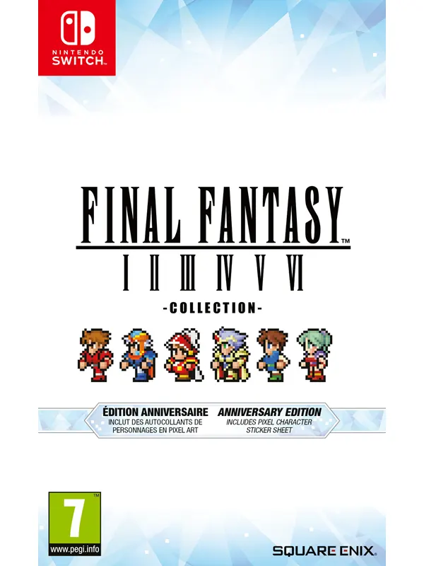 Final Fantasy I-VI - Collection - (Anniversary Edition) - Nintendo Switch - RPG