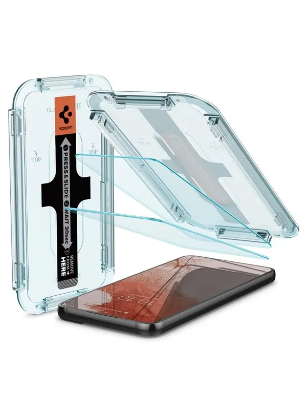 Spigen Glass tR EZ Fit 2 Pack - Samsung Galaxy S22
