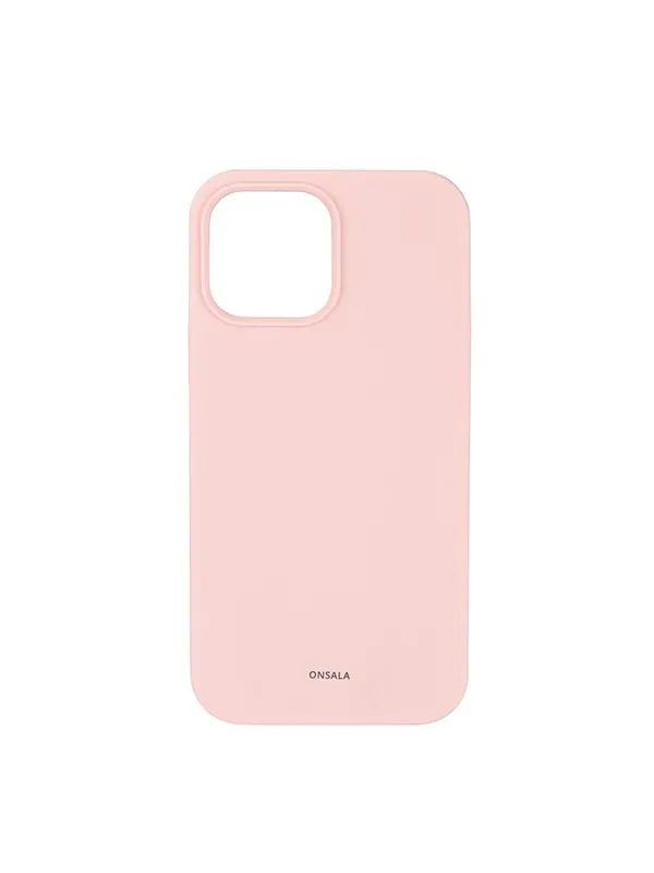ONSALA Phone Case Silicone Chalk Pink - iPhone 13 Pro Max