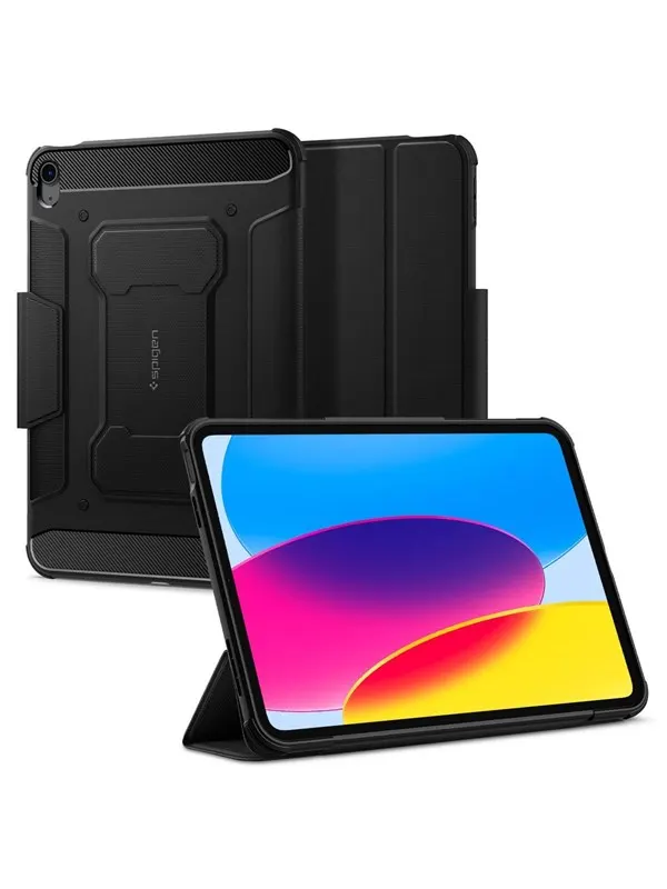 Spigen Rugged Armor Pro - black - iPad 10.9" 2022/11" 2025