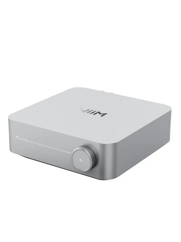 WiiM AMP - 2x60W - 8 Ohm - Silver