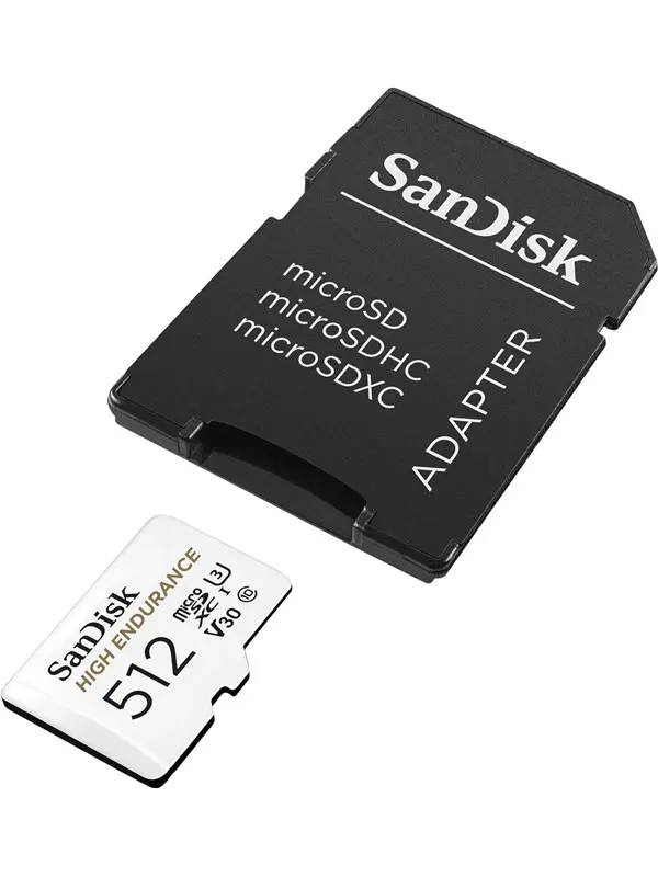 SANDISK High Endurance microSD/SD - 100MB/s - 512GB