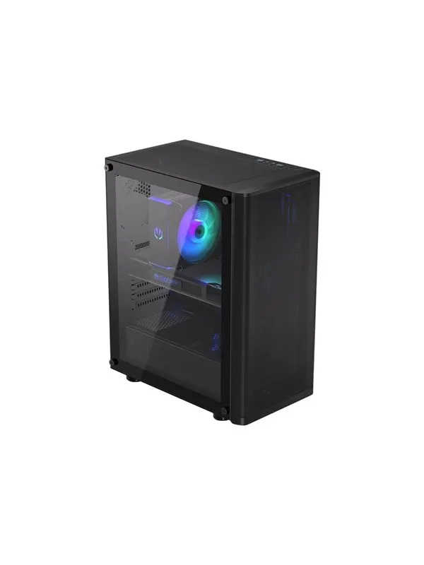 ENDORFY Ventum 200 Air - mid tower - ATX - Chassi - Tower - Svart