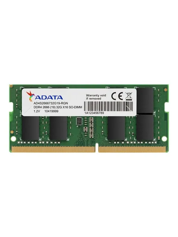 A-Data Premier SODIMM DDR4-3200 - 32GB - CL22 - Single Channel (1 pcs) - Grön