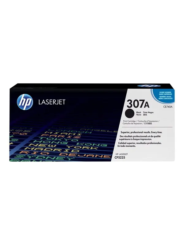 HP 307A / CE740A Black Toner - Tonerkassett Svart