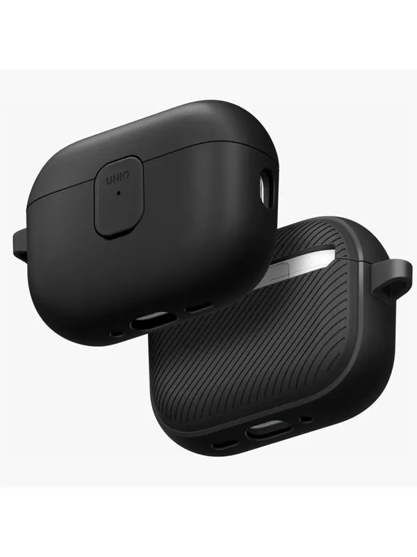 UNIQ Clyde Case for AirPods Pro 3 - Black and Gray
