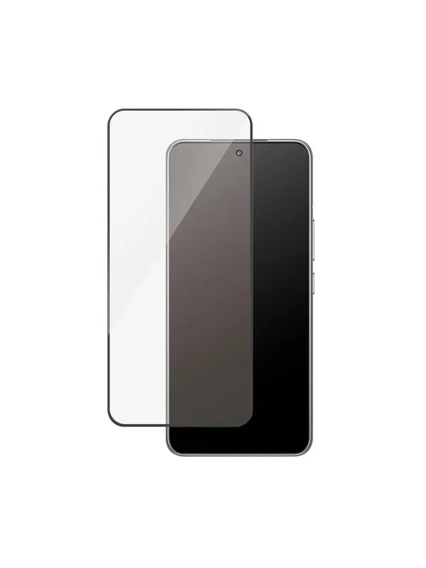 PanzerGlass Screen Protector w. Black Frame Realme 16 | Ultra-Wide Fit