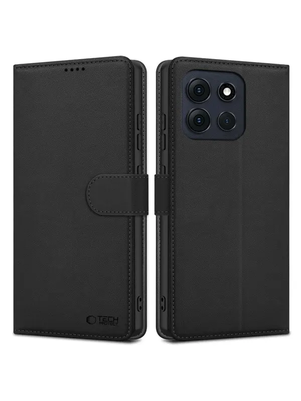Tech-Protect Wallet Case for Motorola Moto G86 5G - Black
