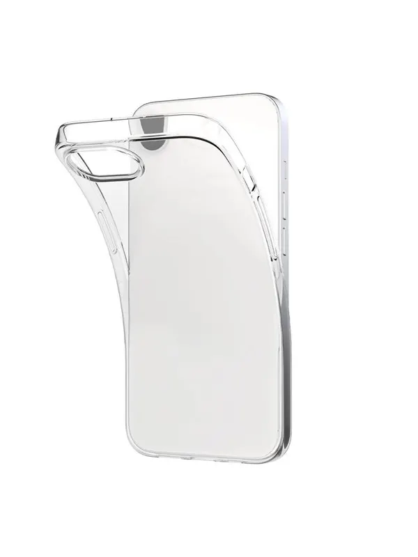 Puro 0.3 Nude Silicone Case for iPhone 16e/17e - Transparent