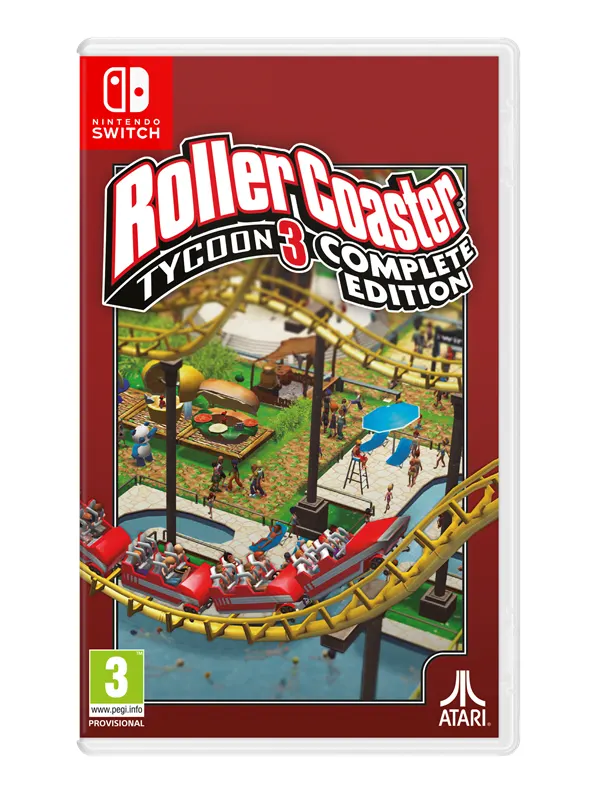 RollerCoaster Tycoon 3 (Complete Edition) - Nintendo Switch - Simulering