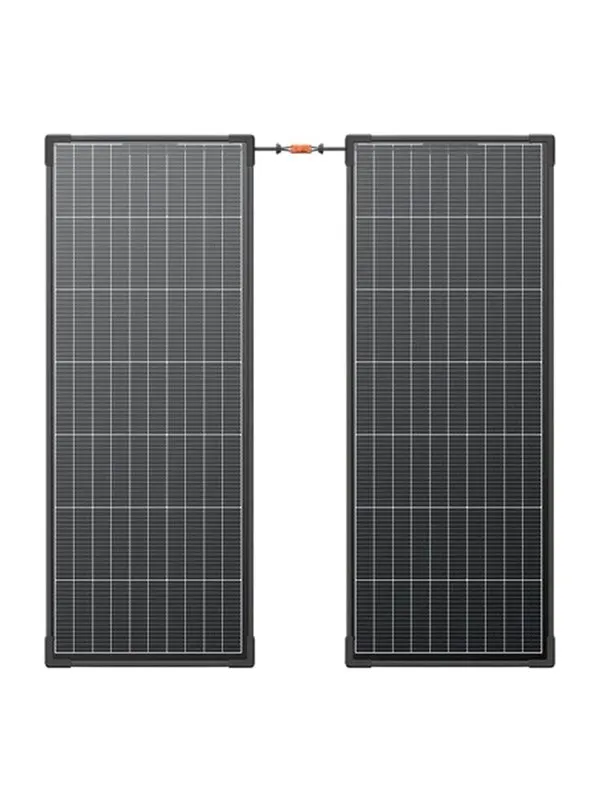 EcoFlow Set of 2x 130W Photovoltaic Panels Rigid Construction