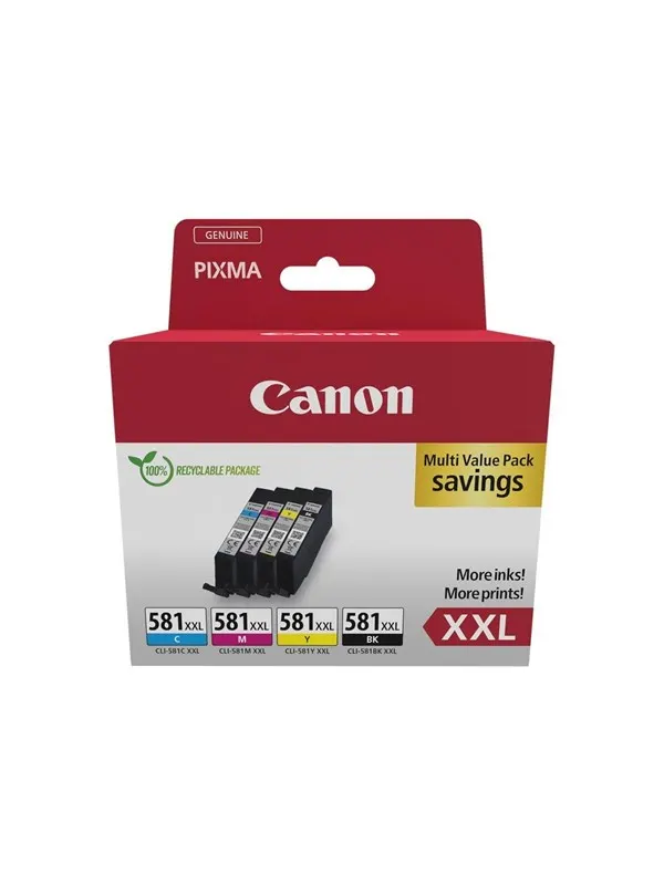 Canon CLI 581XXL / 1998B006 BK/C/M/Y Multi Pack