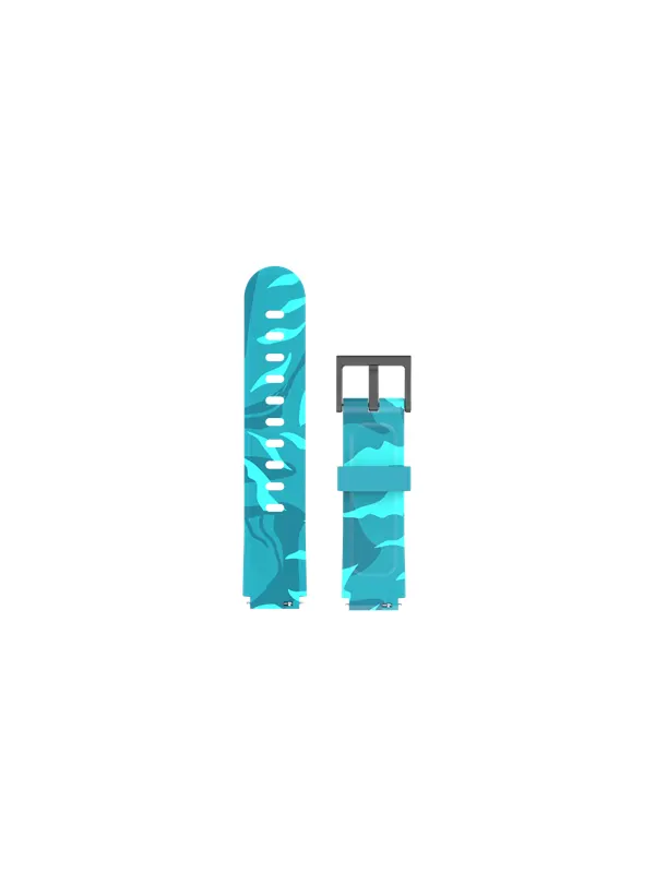 Xplora XGO3 Strap - Turquoise Dinosaur
