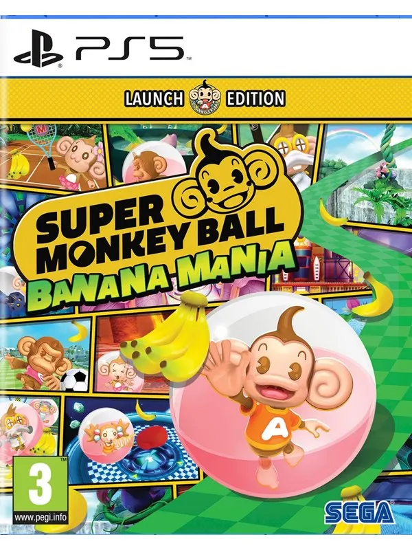 Super Monkey Ball: Banana Mania - Sony PlayStation 5 - Plattformsspelare