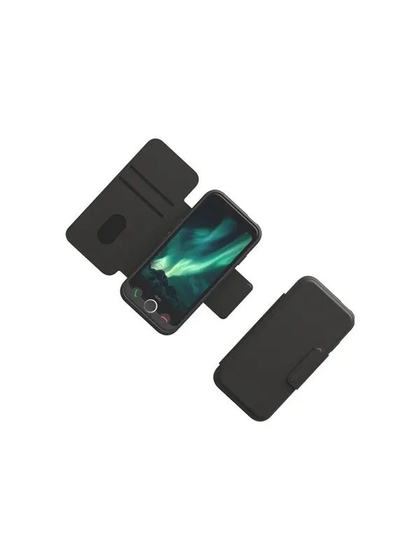 Doro Aurora A11 - Wallet Case - Graphite