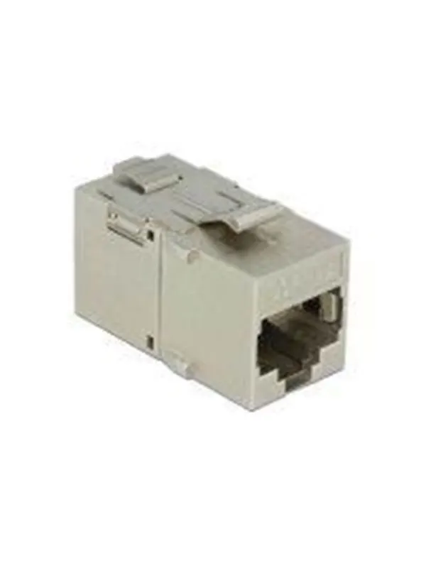 DeLOCK Keystone Module RJ45 jack > RJ45 jack Cat.6A Metal