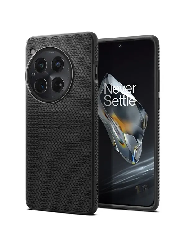 Spigen Liquid Air - matte black - OnePlus 12
