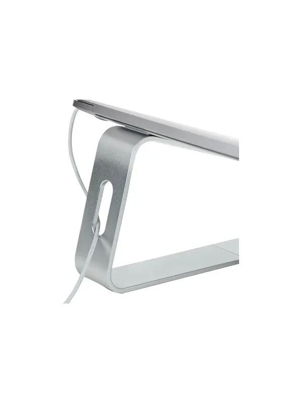 StarTech.com Laptop Stand for Desk 5kg/11lb Aluminum Silver Ergonomic (LAPTOP-STAND-SILVER) - notebook stand