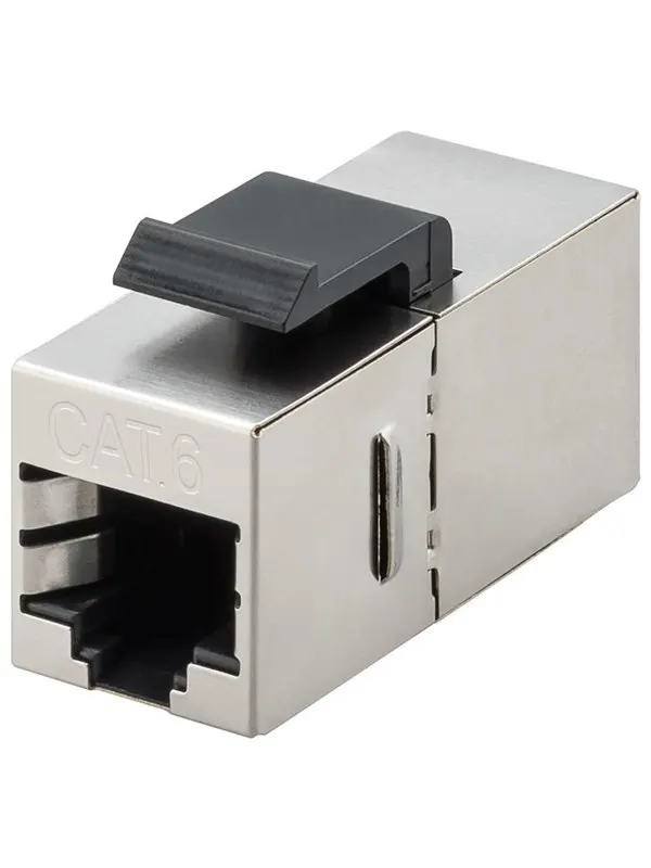 Pro Keystone module RJ45 coupler CAT 6 STP