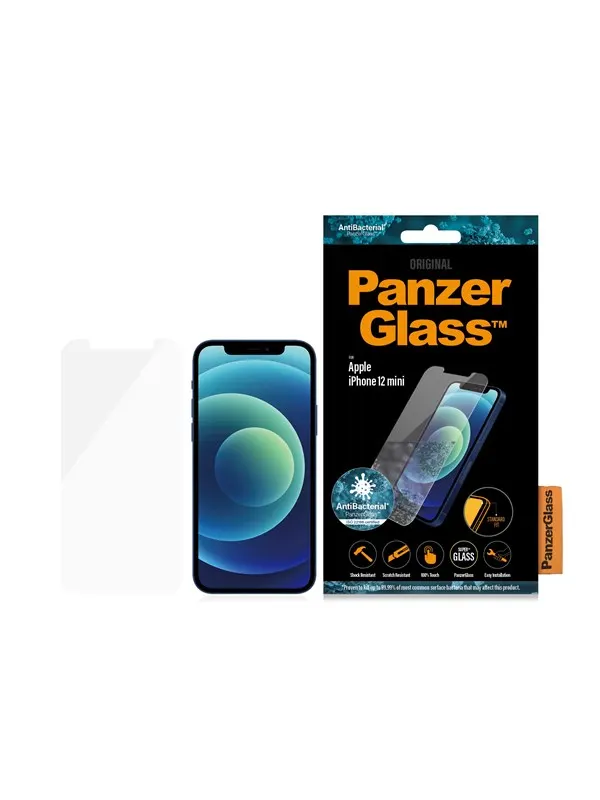 PanzerGlass Screen Protector Apple iPhone 12 Mini | Standard Fit