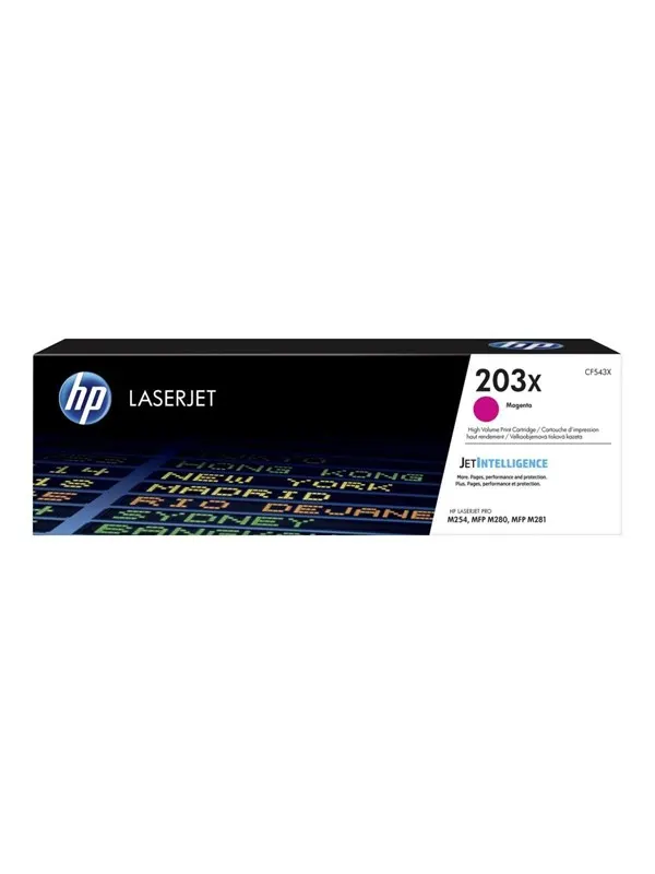 HP 203X / CF543X High Capacity Magenta Toner