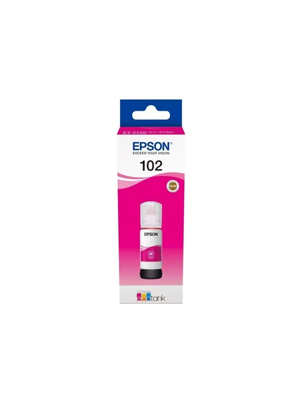 Epson 102 - magenta - original - blækbeholder
