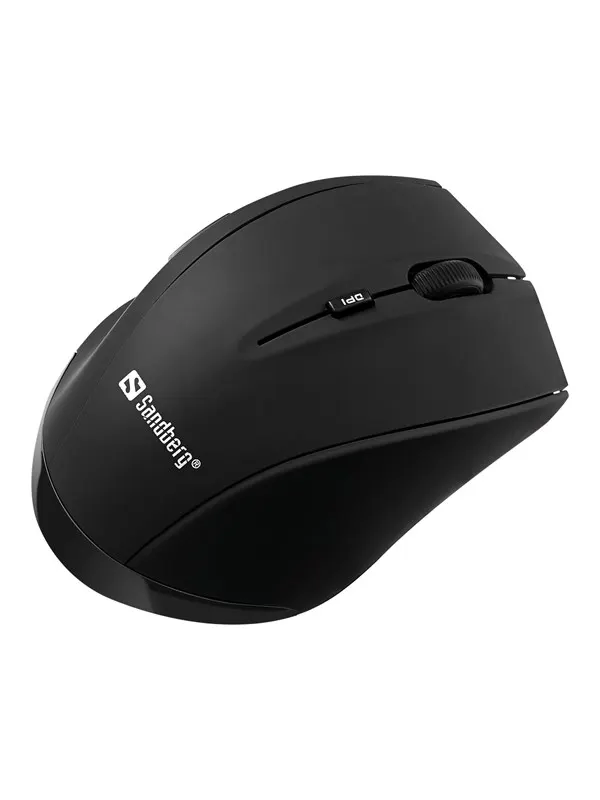 Sandberg Pro - mus - Mouse - 5 knappar - Svart