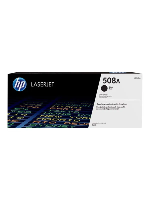 HP 508A / CF360A - Black Toner