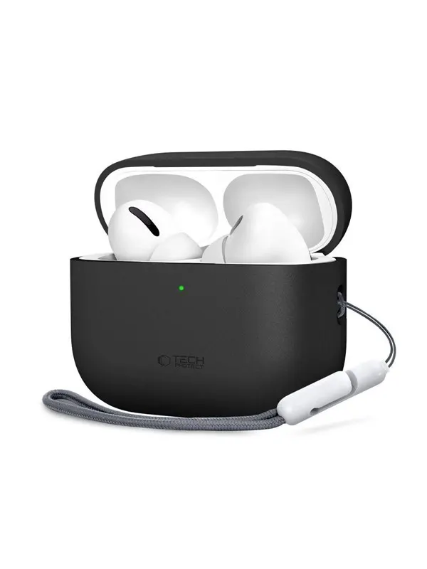 Tech-Protect Silicone Case for AirPods Pro 3 - Black