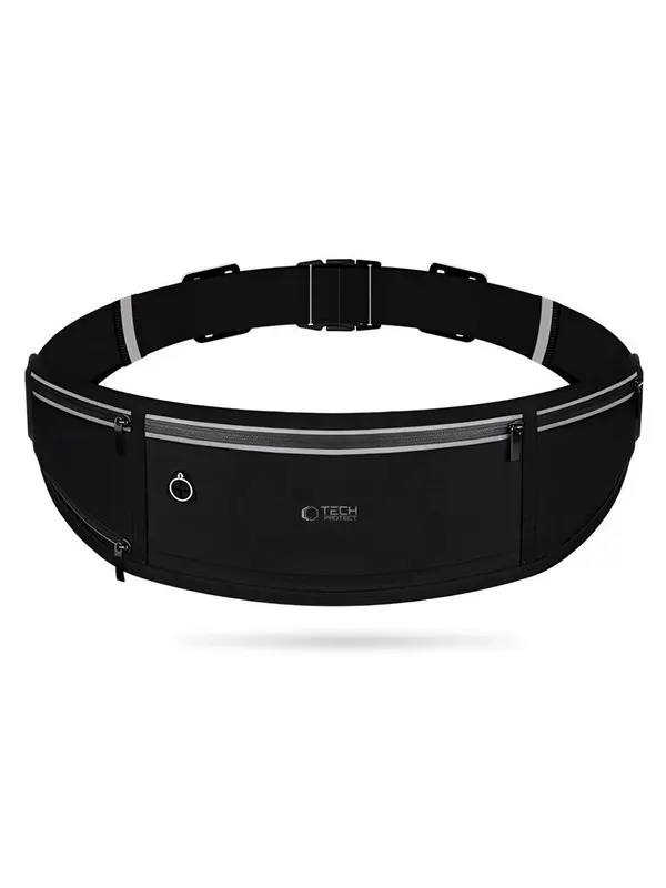 Tech-Protect M3 Universal Sport Waist Bag - Black